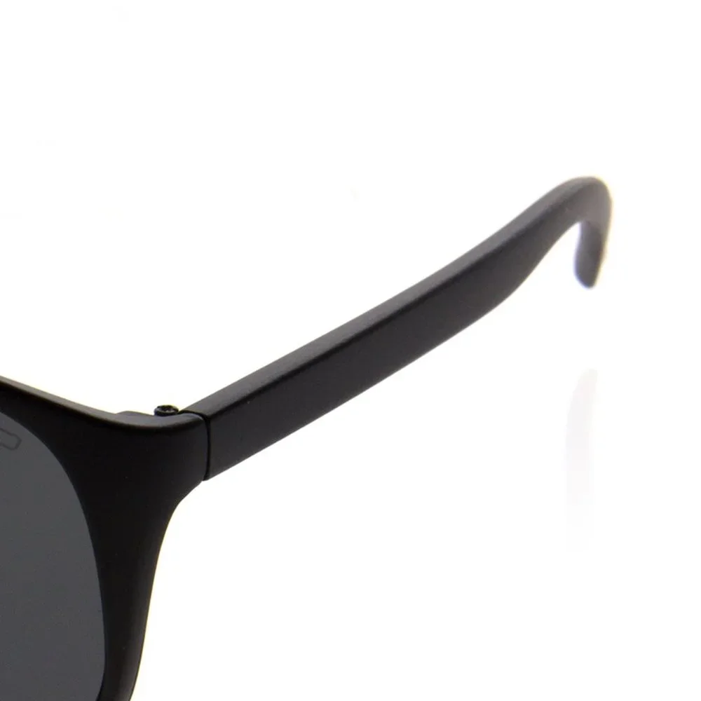 Black Polarized Thick Sunglasses